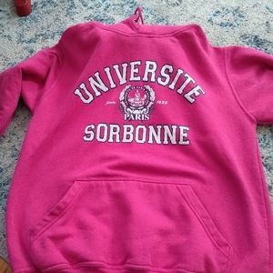 Pink hoodie